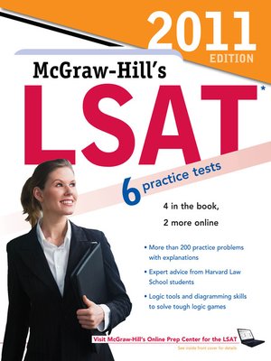cover image of McGraw-Hill's LSAT, 2011 Edition